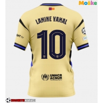 Moške Nogometnih dresov Barcelona Lamine Yamal #10 Gostujoči 2025-26 Kratki rokavi